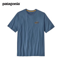 Patagonia巴塔哥尼亚男士户外休闲有机棉短袖T恤越野狗漫画 37733 UTB