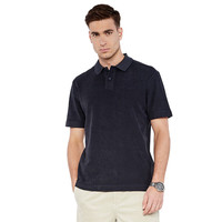 雨果博斯(HUGO BOSS)夏季新款运动户外潮流男士短袖T恤polo50511083深蓝色