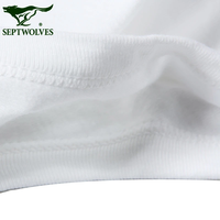 七匹狼男士背心男100%棉纯棉青年打底衫男人工字汗衫男生运动背心 3件装(白色+黑色+麻灰) 3XL (185) (体重160-180斤)