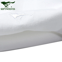 七匹狼男士背心男100%棉纯棉青年打底衫男人工字汗衫男生运动背心 3件装(黑色+黑色+黑色) M (165) (体重90-100斤)