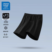 JEANSWEST LIFE真维斯短裤男2025夏季新款大码宽松休闲百搭裤子