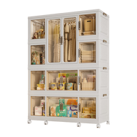 纳份爱免安装抽屉式床头柜 卧室可移动多层加厚收纳柜杂物零食储物柜