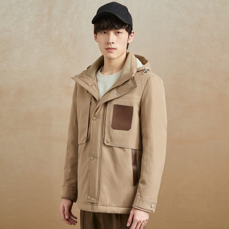  laxdn/莱克斯顿 中长款 男士羽绒服
