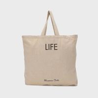 Massimo Dutti 女式大容量帆布单肩包