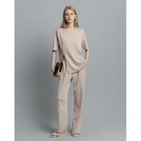 德玛纳 夏季圆领t恤休闲裤两件套女时尚