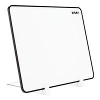 晨光小白板儿童家用黑板桌面磁性写字板可擦写立式教学备忘画板可消除支架式留言展示牌磁力手写记事板