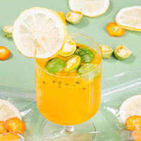 养益君水果茶 金桔柠檬茶百香果茶105g 冷泡茶冻干柠檬片夏季饮品花草茶