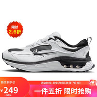 NIKE 耐克 休闲鞋女缓震AIR MAX BLISS运动鞋FJ7737-101白36 FJ7737-101白/黑