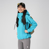 思凯乐（SCALER）【黄金甲pro】冲锋衣男女户外硬壳防水徒步登山外套F2826D09 湖水蓝【男女同款】 XS