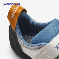 迪卡侬成人攀岩鞋-灰色5144652 38码