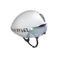 迪卡侬XCR计时赛头盔骑行头盔男女公路自行车透气通风帽OVRC