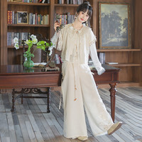 云藏月绣 女套装 吊带 L