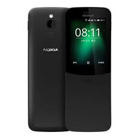 NOKIA 8110 4G通下滑盖按键经典移动联通电信香蕉手机热 黑色 一个电池+充电器