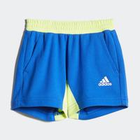 阿迪达斯 adidas夏季款男女儿童运动短袖短裤套装日常经典时尚潮流透气两件套