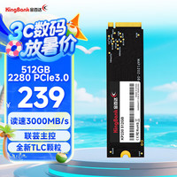 金百达 KP230 M.2 NVMe 固态硬盘 512GB