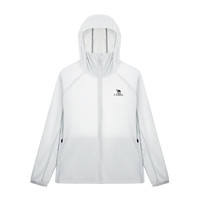 CAMEL骆驼男款防晒衣凉感2025春夏防紫外线皮肤衣户外游玩休闲外套 M15BA30077 雷云灰 2XL