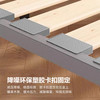 无床头榻榻米排骨架床架加厚实木1.8米床板折叠床架1.5龙骨架 1500mm*1900mm