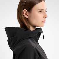 ARC'TERYX始祖鸟VEILANCE FOCAL LT HOODY 女子 商务软壳夹克 Black/黑色