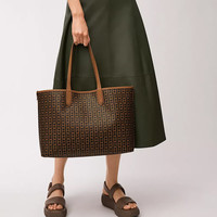 FOSSIL 化石 女士 Williamson PVC涂层面料托特包