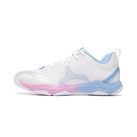 李宁 LI-NING 羽毛球鞋 变色龙VI LITE 男女防滑运动训练鞋AYTS012