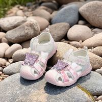 泰兰尼斯夏季宝宝运动鞋包头凉鞋儿童透气软底学步鞋女童机能鞋