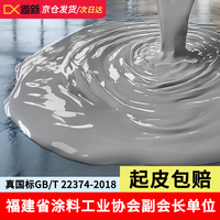 移动端、京东百亿补贴：道新 水性地坪漆 水泥地面漆 1kg 浅灰色