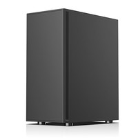 黑石塔(HESTART)精英 简约面板电脑机箱 办公/家用/游戏 MATX主板/全侧透/U3接口 单机箱
