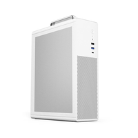 硕一凤凰C1+电脑机箱台式机M-ATX中小主板桌面MINI手提小机箱TFX电源(8.5L体积/支持22CM MATX主板) 凤凰C1+白+200W电源+支持115X下压散热器