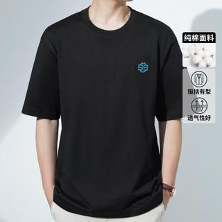  SEPTWOLVES/七匹狼 纯棉透气 男士短袖T恤