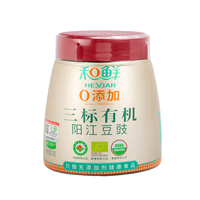 和鲜豆豉0添加有机豆豉正宗豆鼓 干豆豉特产原味黑豆食风味调料品 金标豆豉380g*1盒