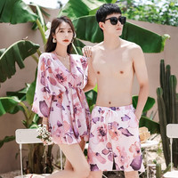 柯帛泳衣款女夏季仙气比基尼聚胸套装甜美高腰分体温泉 男款泳裤 M