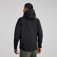 KAILAS男款猎风冲锋衣FILTERTEC 2L防水户外徒步防风登山夹克 墨黑-男 XL