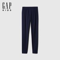 Gap女童弹力纯色针织打底裤802491春季款儿童装儿童修身运动长裤