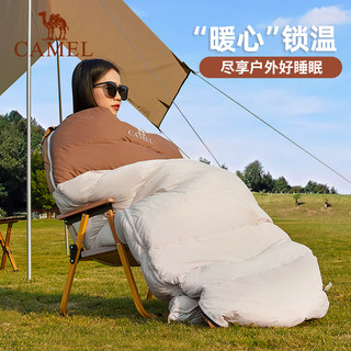 CAMEL骆驼睡袋春秋季成人儿童加厚防寒隔脏便携户外露营保暖室内外
