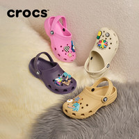 crocs卡骆驰经典洞洞鞋儿童轻便休闲童鞋拖鞋/206990/206991 麦金色-209 24 (140mm)
