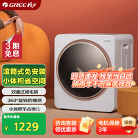 格力 GREE GTDV25-N01Aa3 烘干机 2.5kg 高亮白
