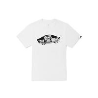 限尺码：VANS 男女短袖T恤滑板LOGO白黑（尺码偏大）