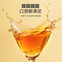 宁安堡苹果山楂汁雪梨枇杷胡萝卜橙汁无添加纯蔬果饮品下火儿童 胡萝卜橙汁2L（100ml*20袋） 1箱