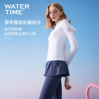WATERTIME泳衣女士长袖长裤分体裙三件套防晒游泳衣速干遮肚显瘦潜水服2024  L (163-167cm/46-54kg)