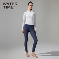 WATERTIME泳衣女士长袖长裤分体裙三件套防晒游泳衣速干遮肚显瘦潜水服2024 白色长袖款【防晒长裤套装】 2XL (173-177cm/55-63kg)