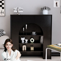 杞记 法式壁炉柜 室内客厅装饰柜 60cm*20cm*80cm 纯白色