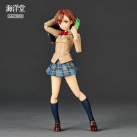 海洋堂 转轮科技系列 可动手办模型 御坂美琴 冬服 (高约140mm)