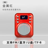 新科 收音机老人专用播放器带提绳随身听多功能可充电插卡u盘蓝牙