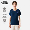 THE NORTH FACE 北面 短袖T恤女户外速干吸湿透气短袖87VS 藏青色/TKI S