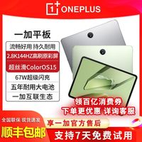 百亿补贴：一加 OnePlus 平板 67W超级闪充学习游戏办公阅读大屏AI智慧生产力平板电脑