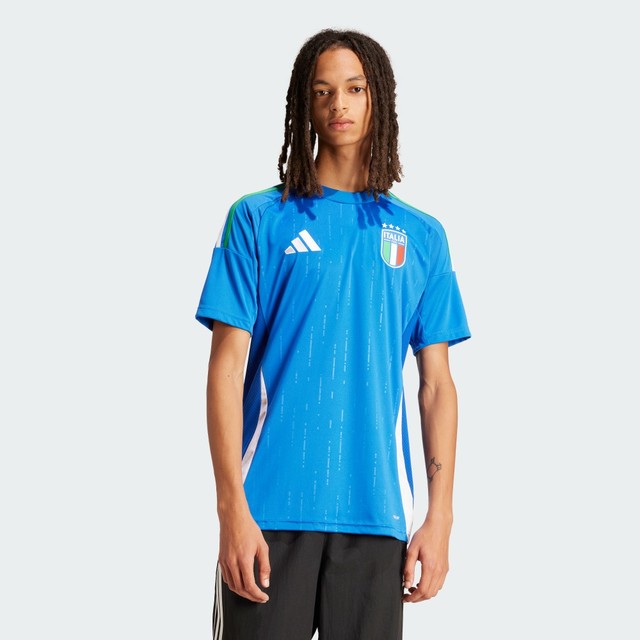 adidas 阿迪达斯 欧洲杯 球迷版速干足球短袖球衣 2024Mar-JSW38-HL