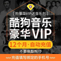 酷狗音乐 会员年卡 酷狗豪华VIP会员