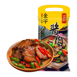 金字 五花酱肉 260g 咸味
