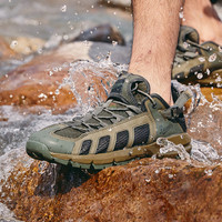 Danner 丹纳Full bore男户外凉鞋抓地防滑溯溪鞋徒步登山鞋 34352-橄榄绿
