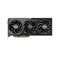 华擎 AMD RADEON RX 9070 GRE Steel Legend Dark 钢铁传奇 黑色款 12GB OC 电竞游戏设计电脑显卡
